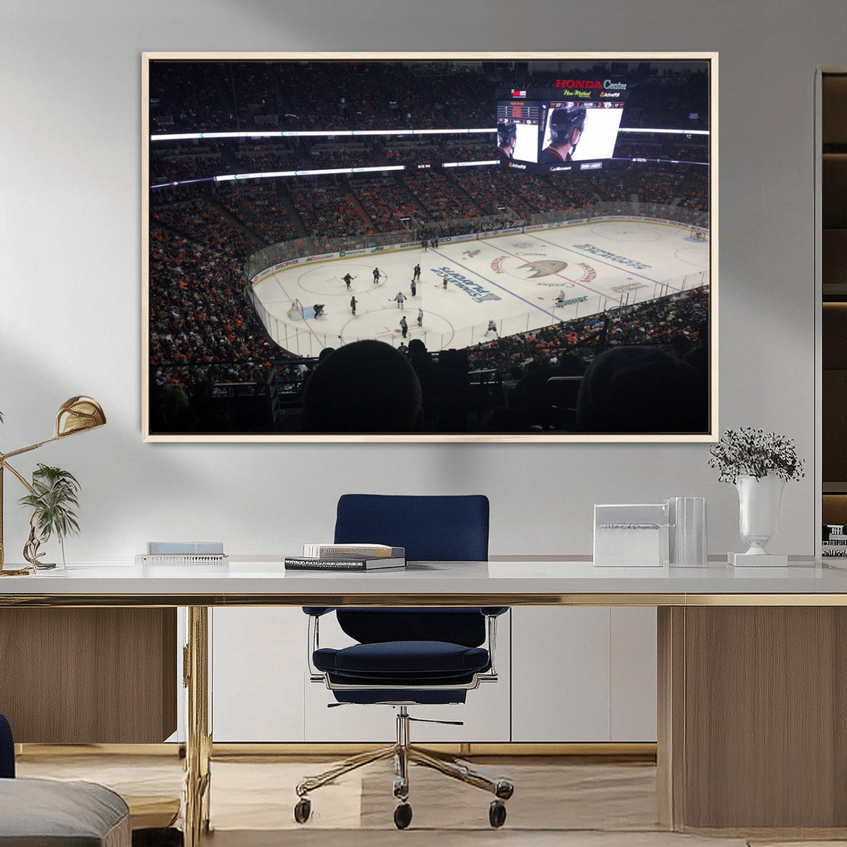Honda Center California Anaheim Ducks Hockey Stadium Wall