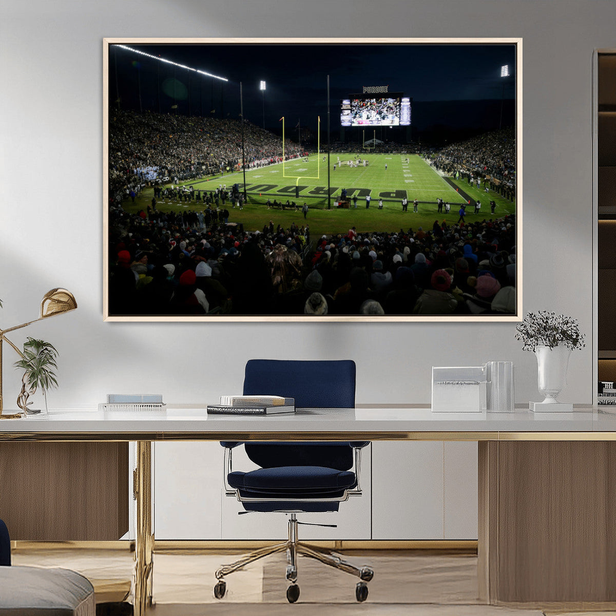 Purdue Boilermakers Football Team Print - West Lafayette