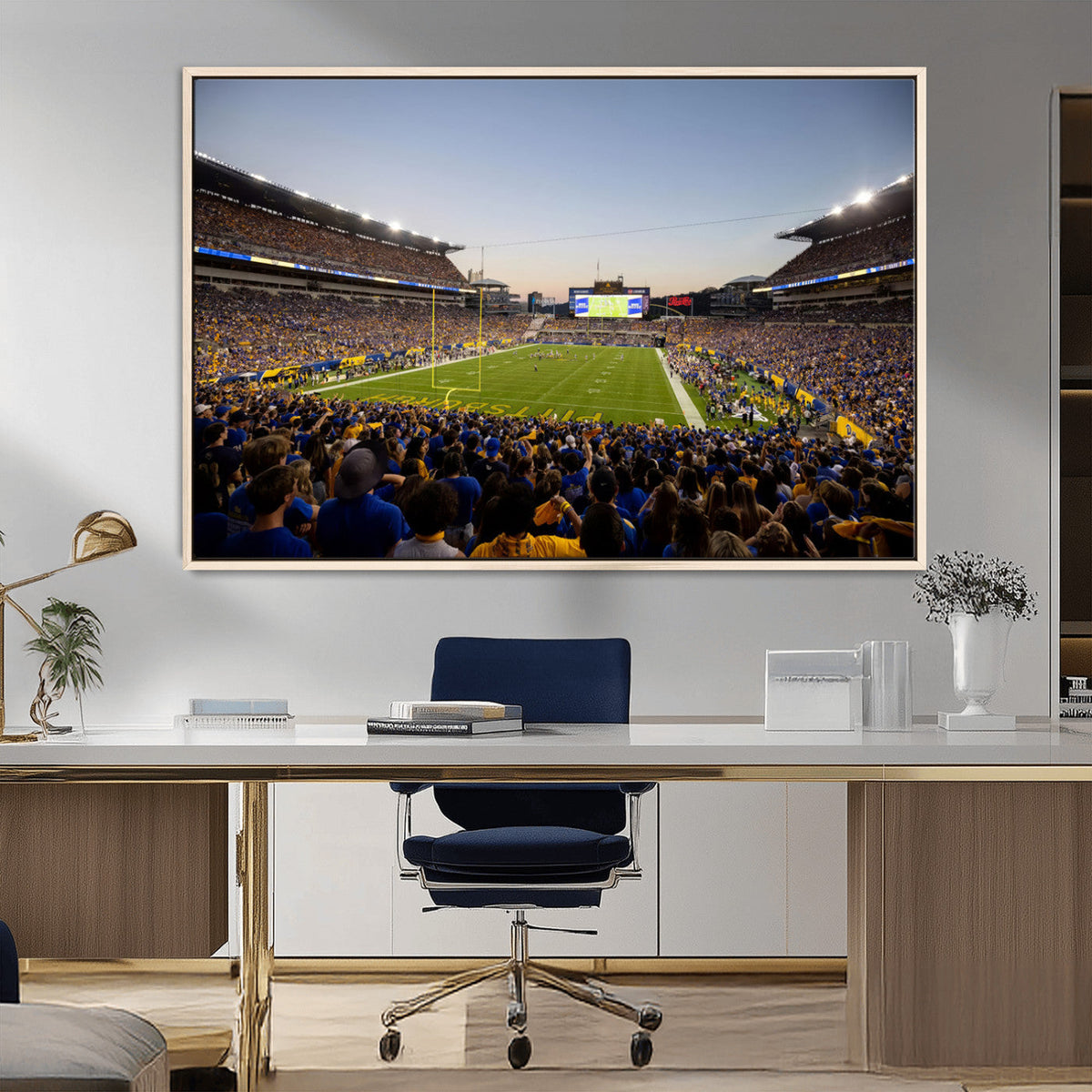 Pittsburgh Panthers Football Team Print - Pittsburgh