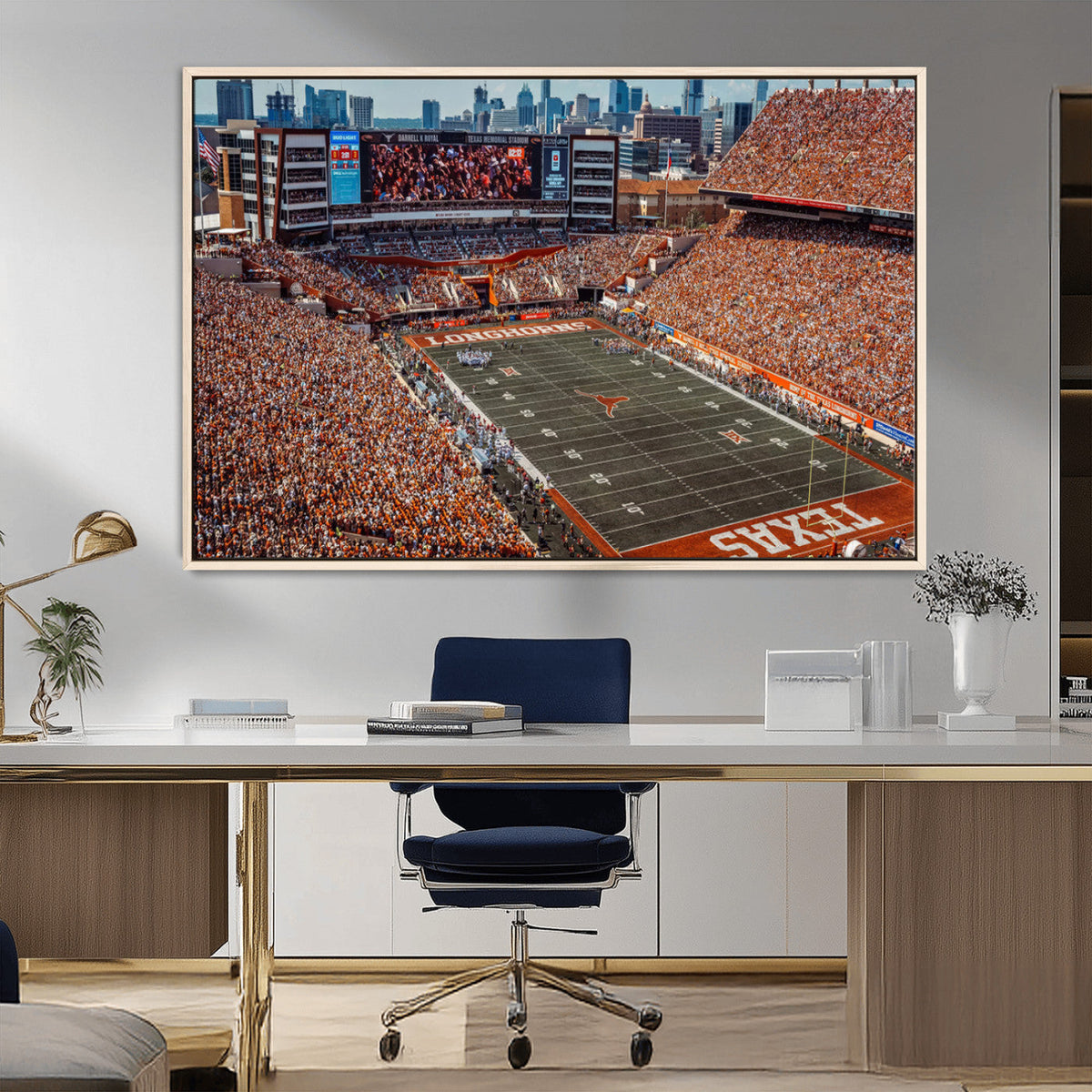 University of Texas Longhorns Football Team Print - Austin