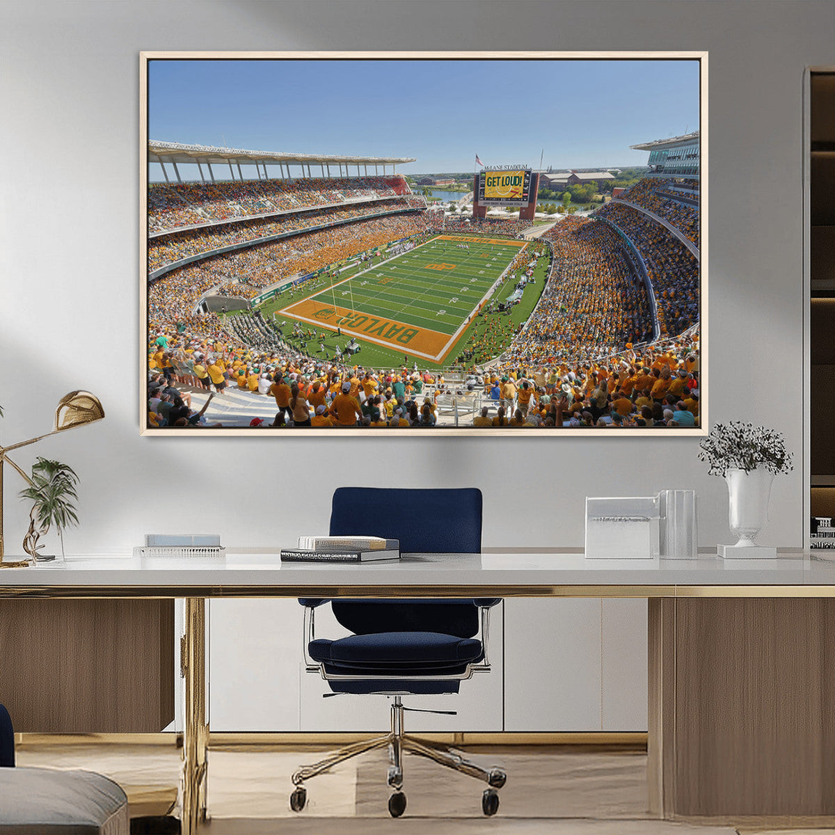Baylor University Bears Football Team Print - Waco McLane