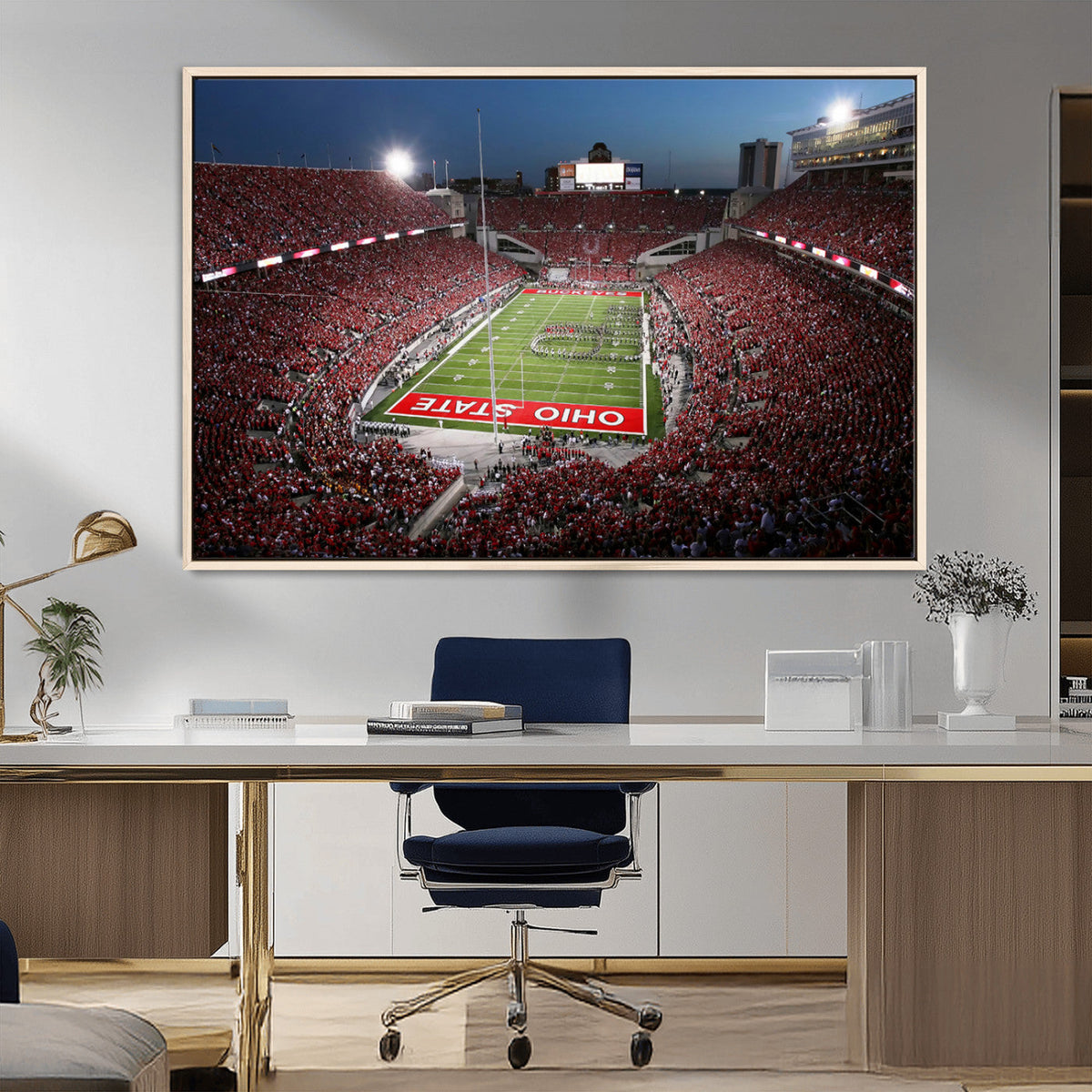 Ohio State University Buckeyes Football Team Print -