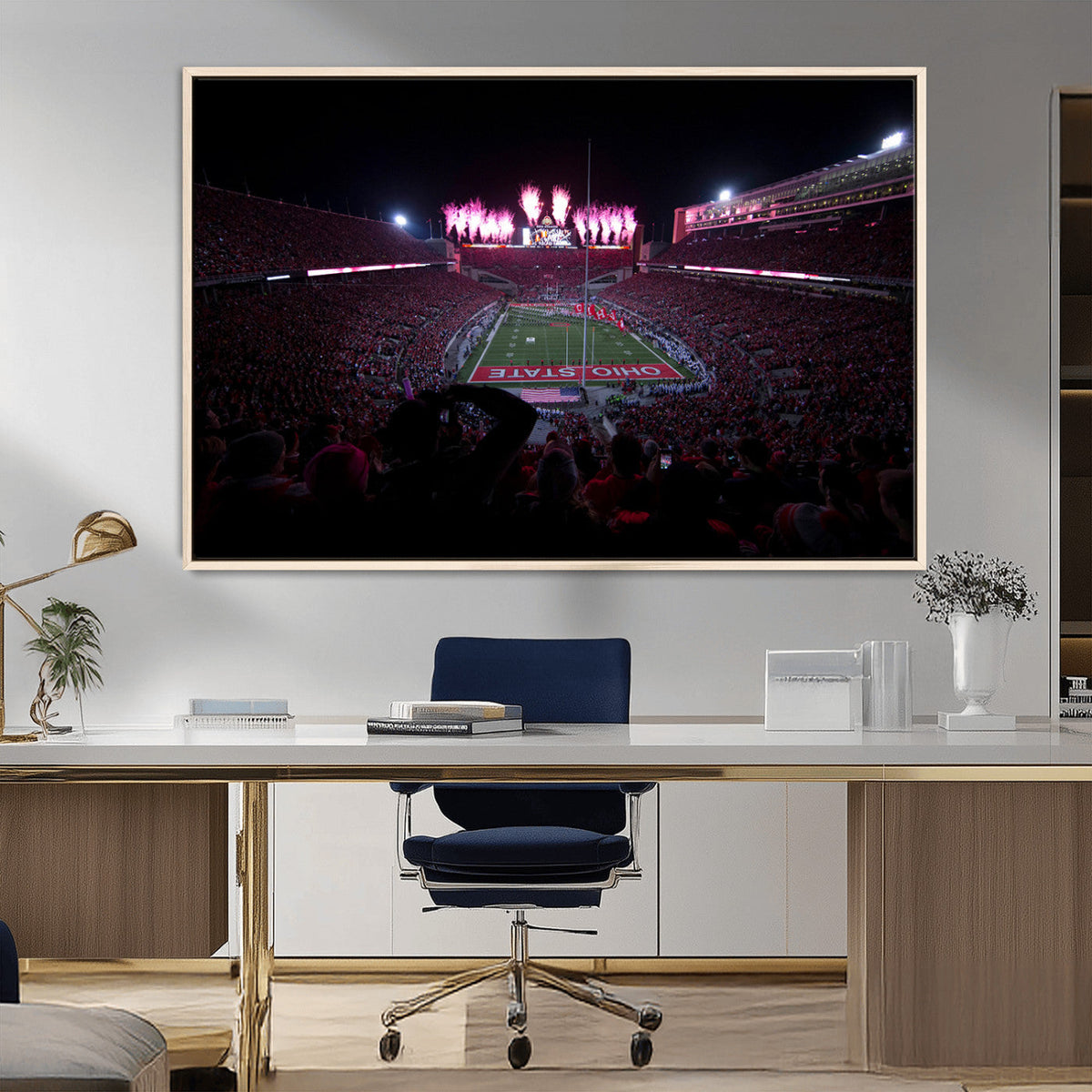 Ohio State University Buckeyes Football Team Print -
