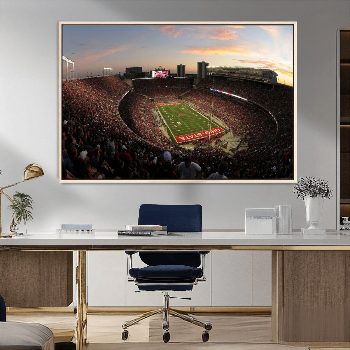 Ohio State University Buckeyes Football Team Print -