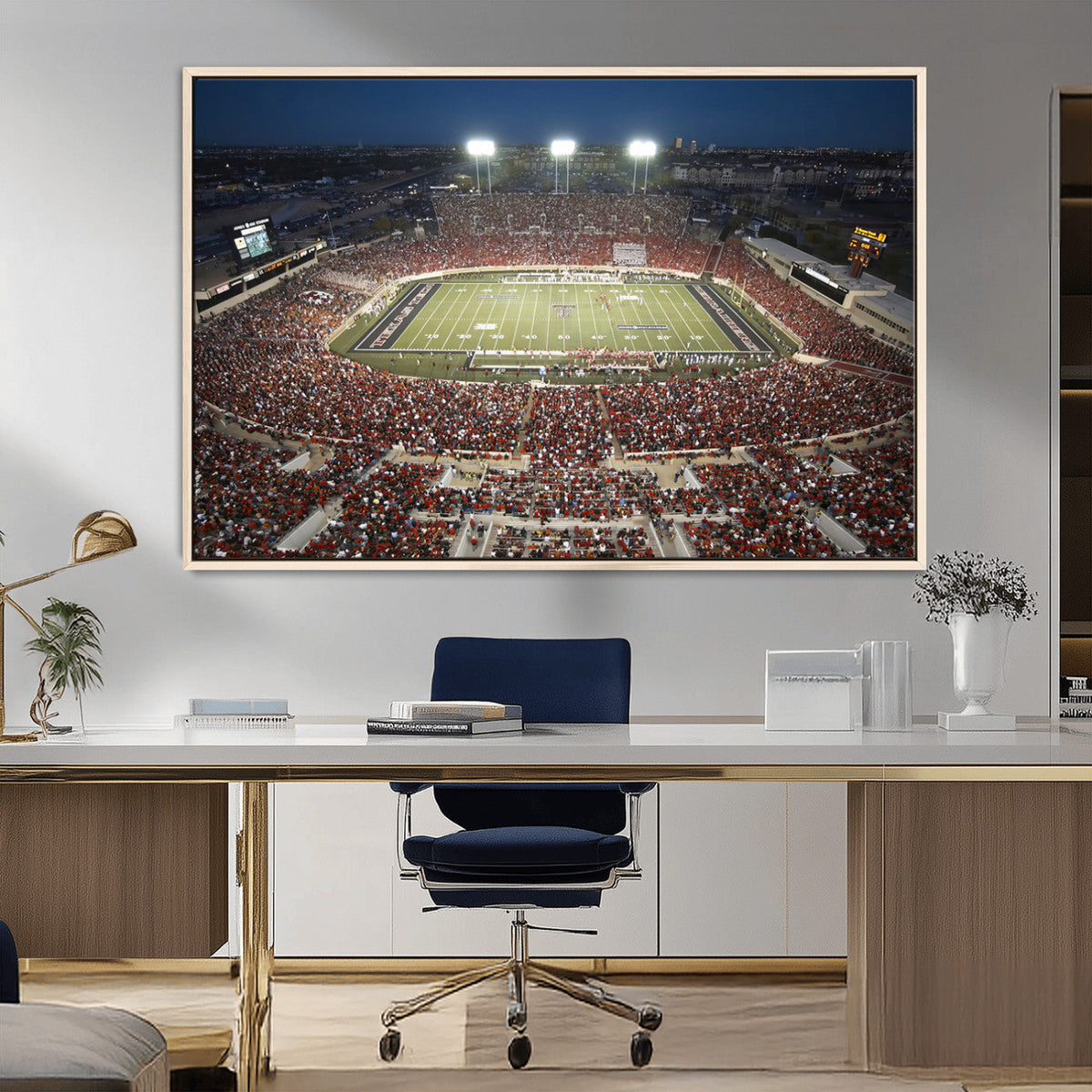 Texas Tech Red Raiders Football Team Print - Lubbock Jones