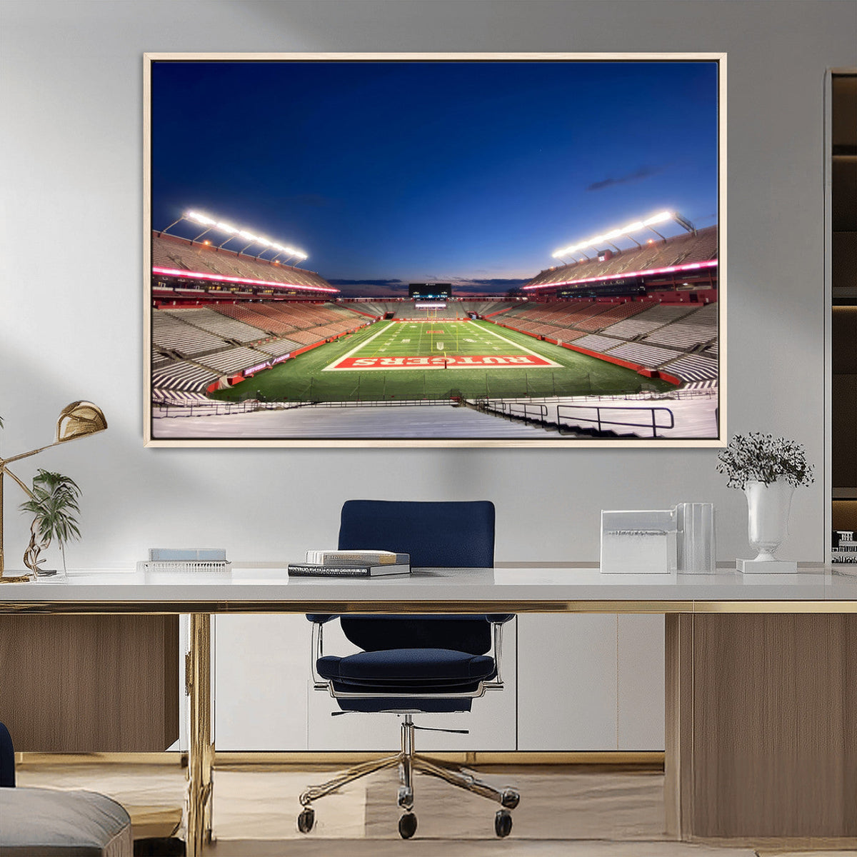 Rutgers Scarlet Knights Football Team Print - Piscataway SHI