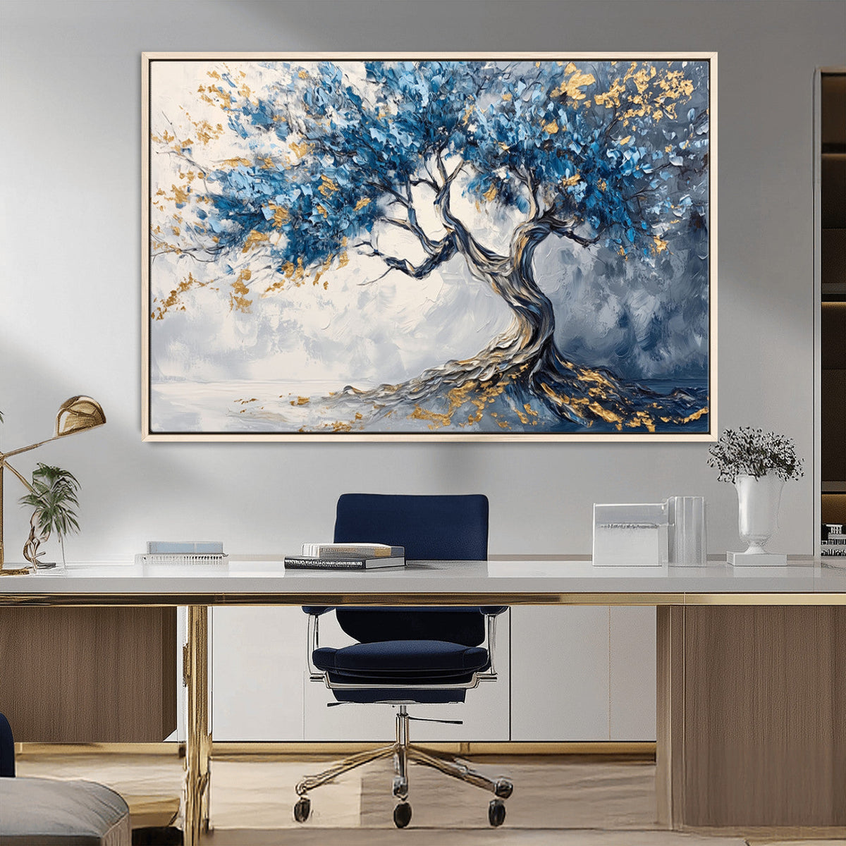 Abstract Tree Painting Canvas Wall Art | Tree of Life