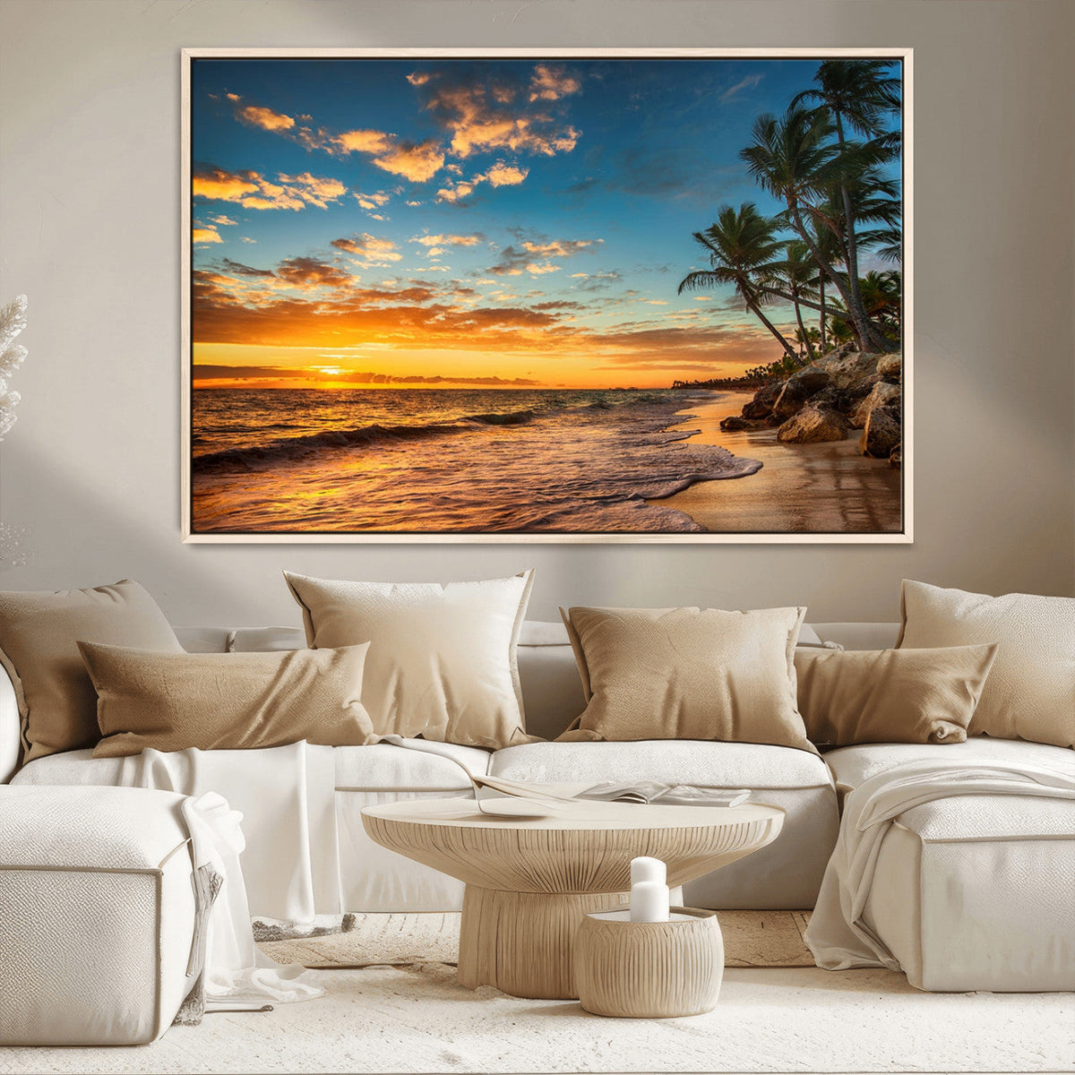 Sunset Wall Art Canvas Print