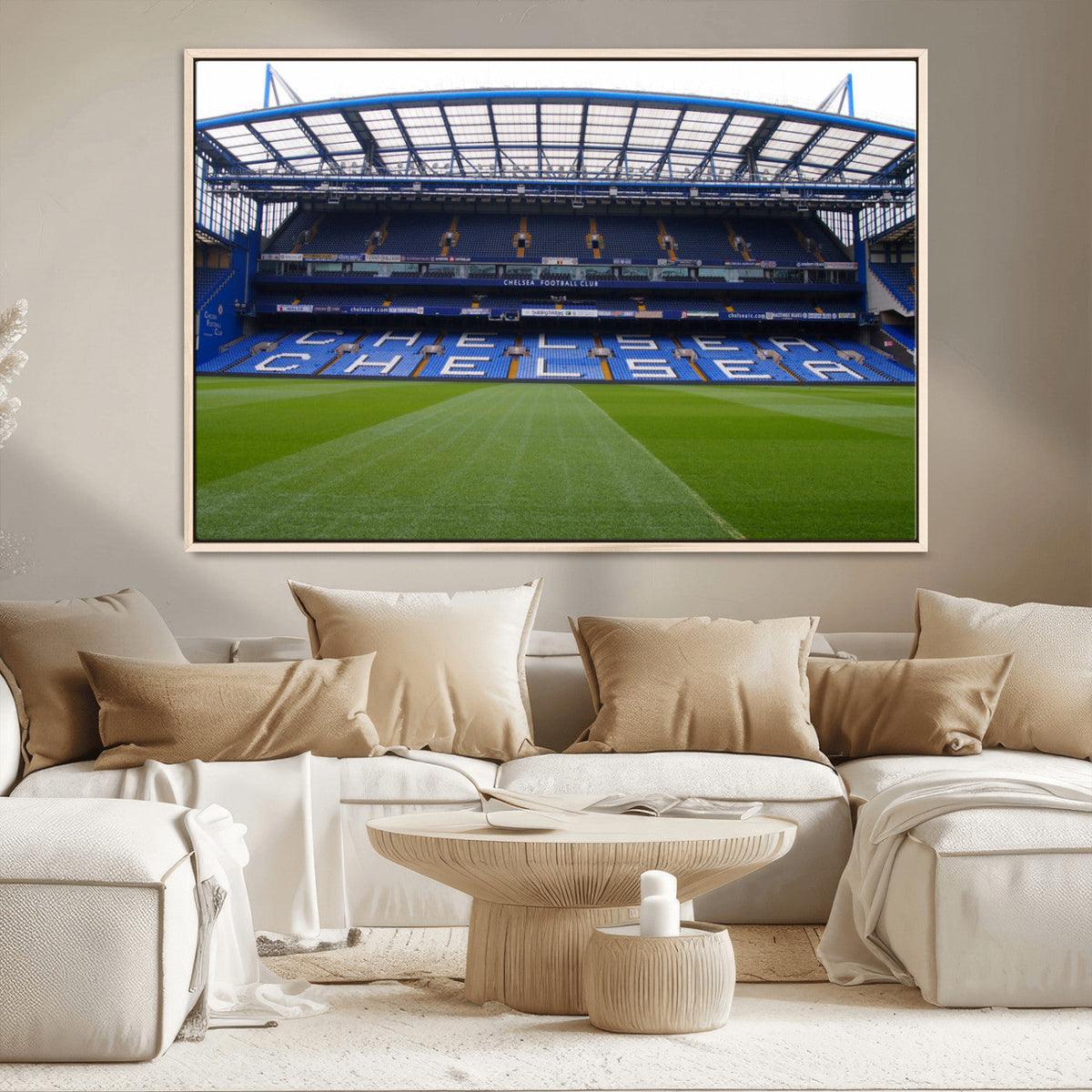 Stamford Bridge Chelsea Football Stadium Canvas Wall Art