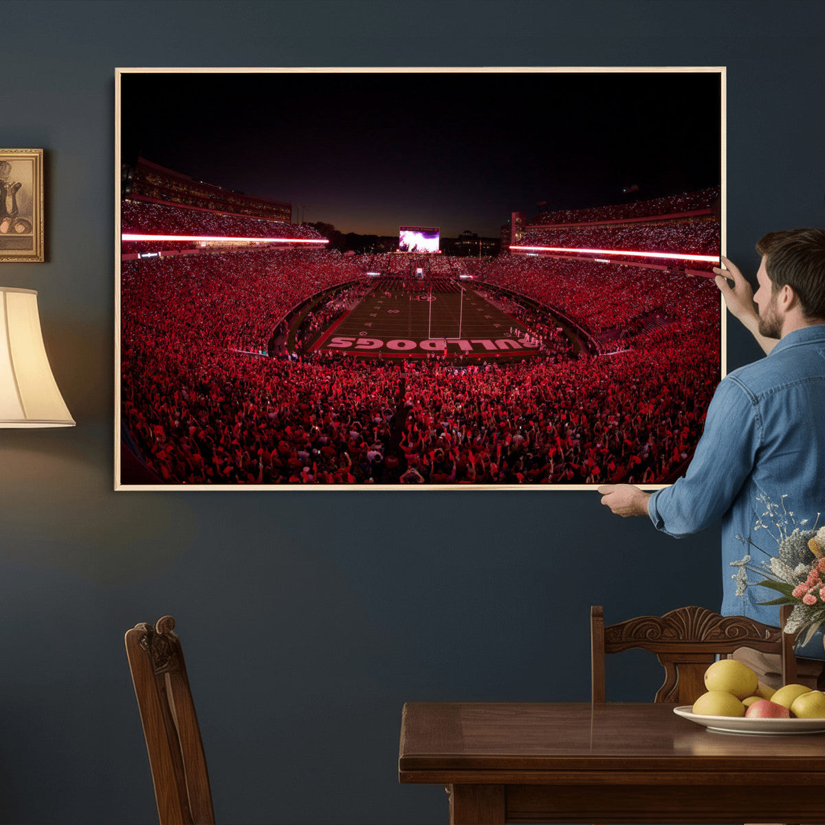 Sanford Stadium Wall Art Canvas Print – Georgia Bulldogs