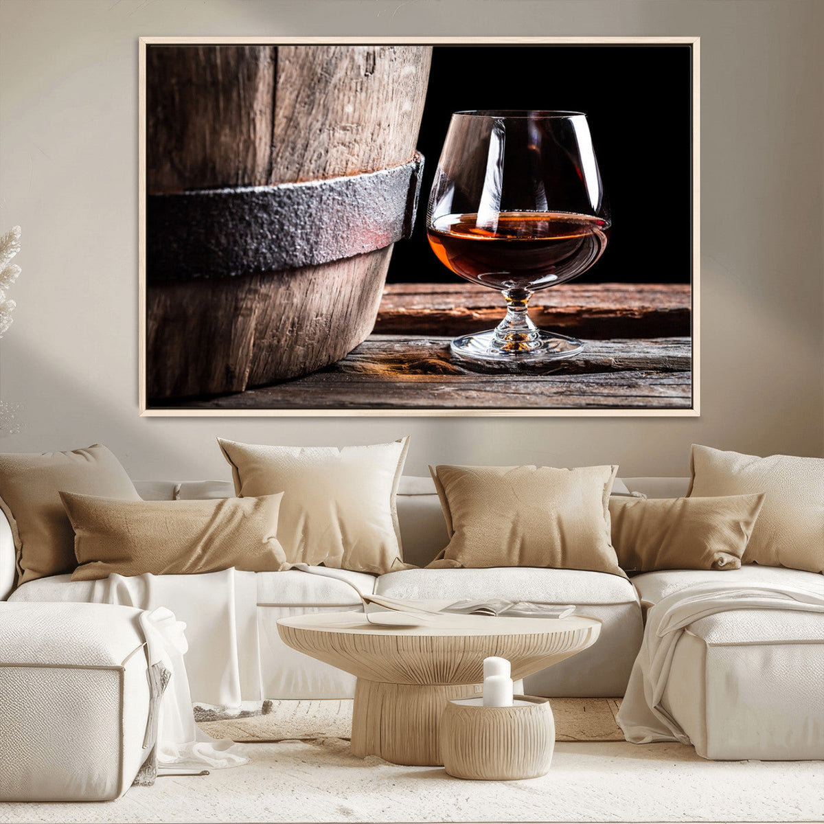 Scots Whiskey Wall Art Canvas Print