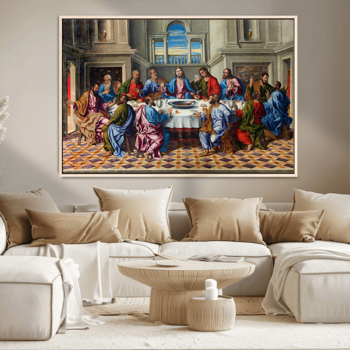 The Last Supper Multi Panel Canvas Wall Art
