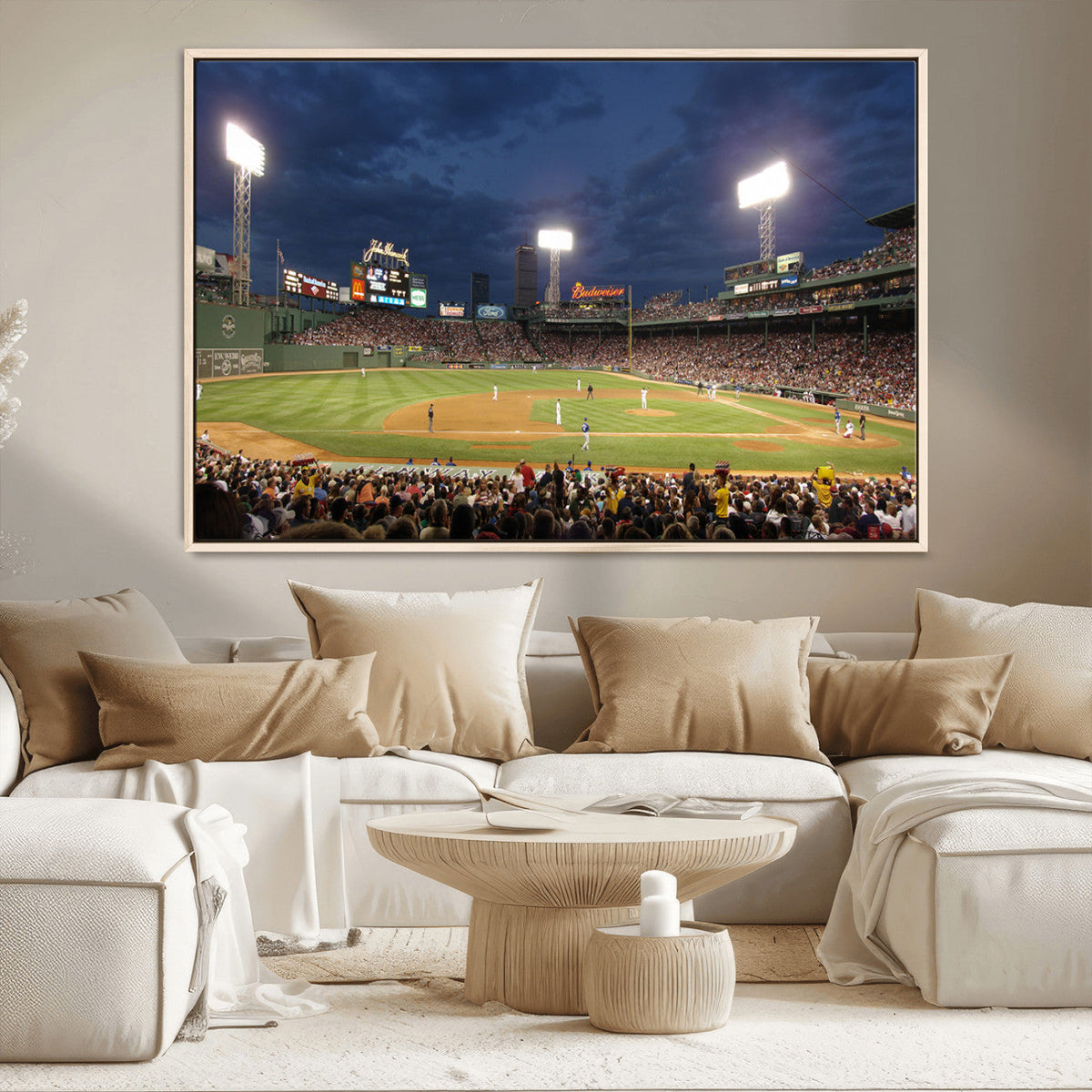 Boston Red Sox Baseball Team Print Canvas - Massachusetts