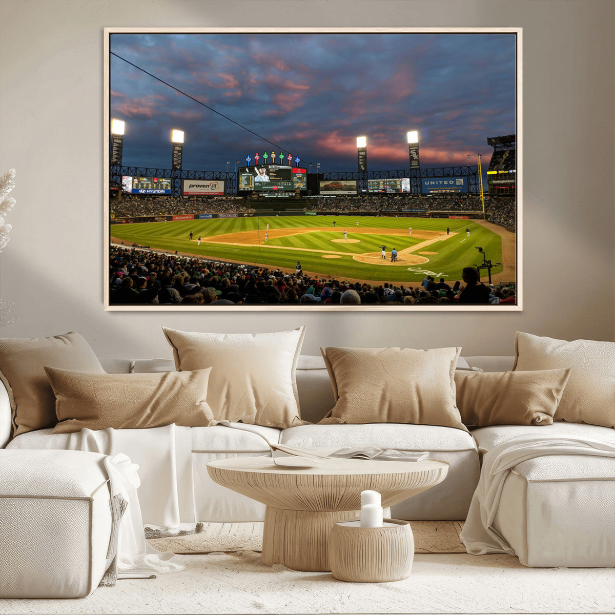 Chicago White Sox Baseball Team Print Canvas- Guaranteed