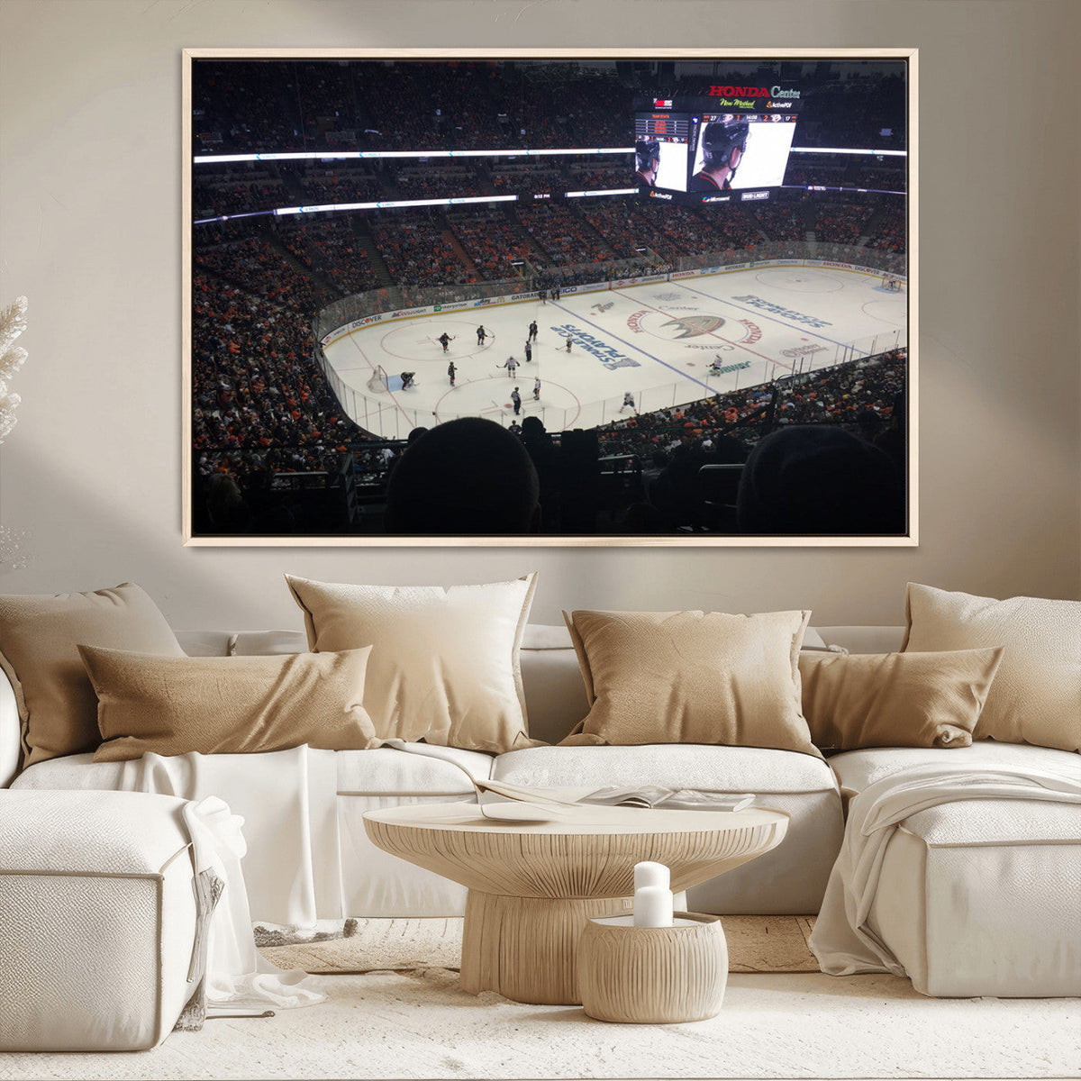Honda Center California Anaheim Ducks Hockey Stadium Wall