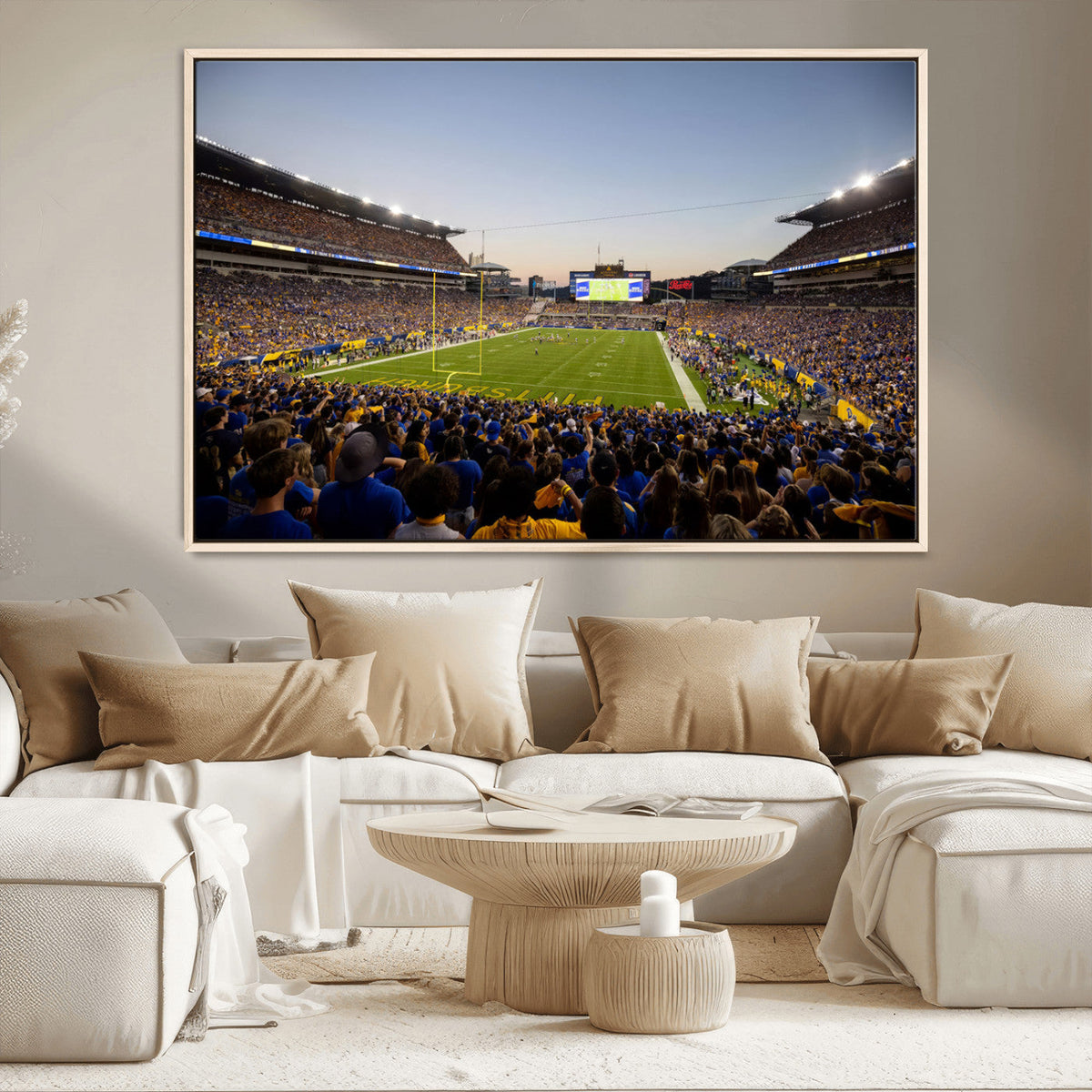 Pittsburgh Panthers Football Team Print - Pittsburgh