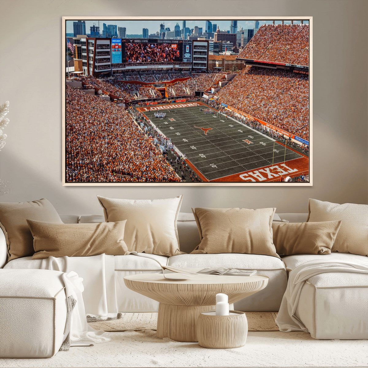 University of Texas Longhorns Football Team Print - Austin