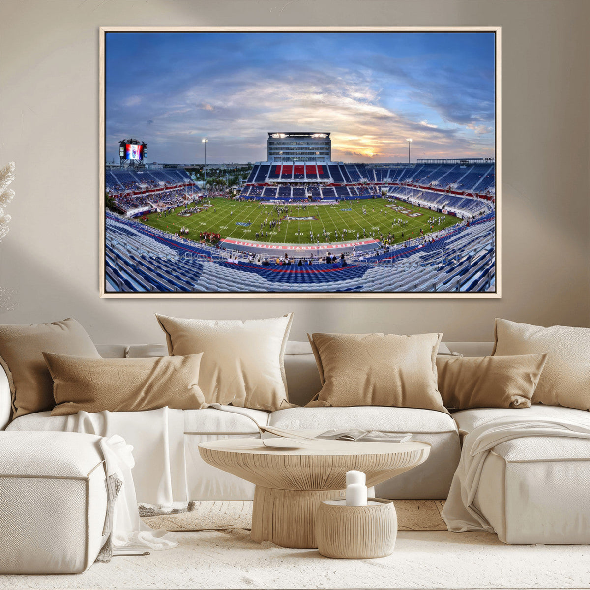 Florida Atlantic University Owls Football Team Print - Boca