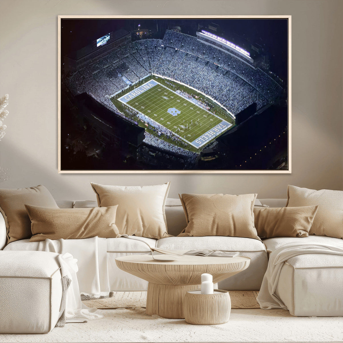 University of North Carolina Tar Heels Football Team Print -
