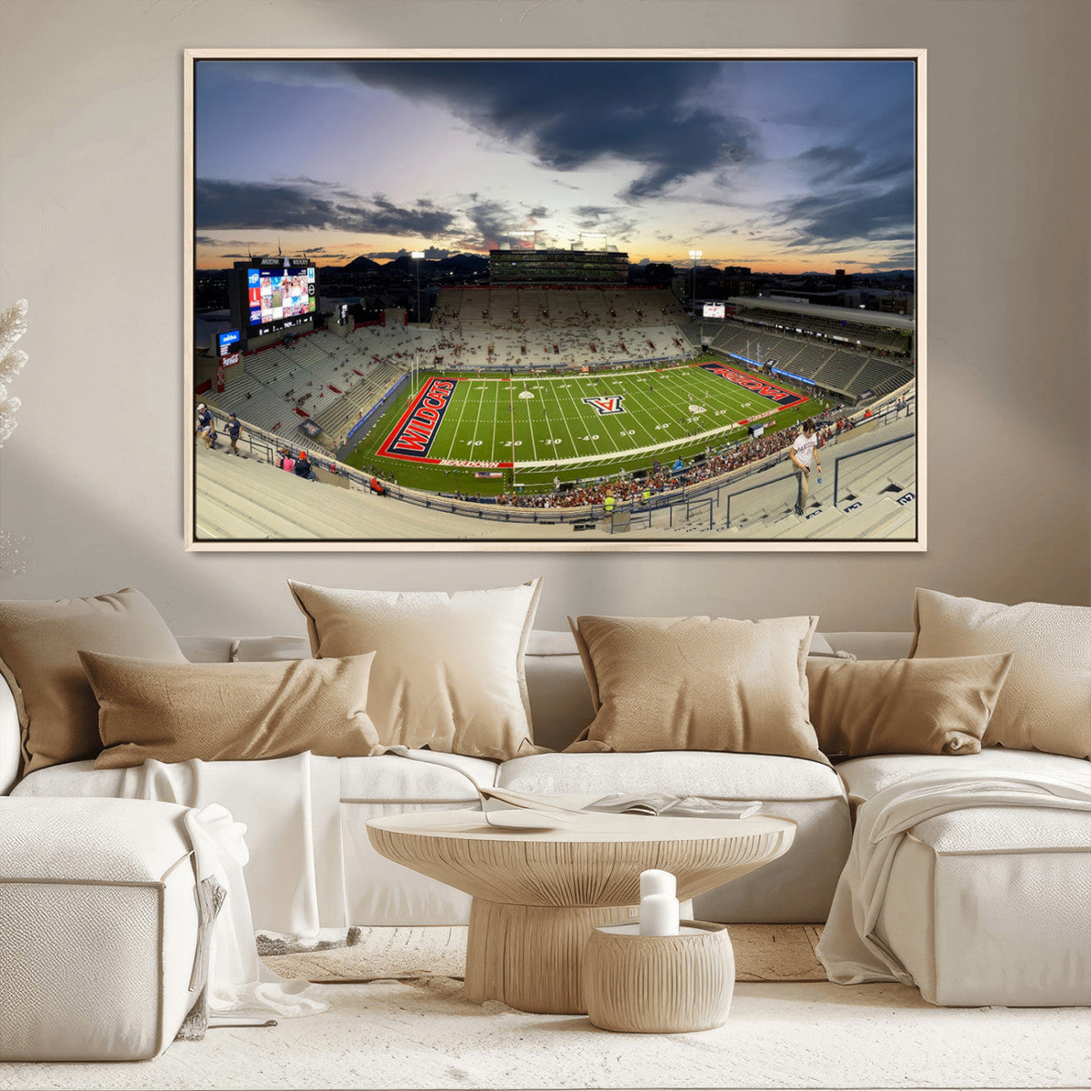 Arizona Wildcats Football Team Print - Tucson Arizona