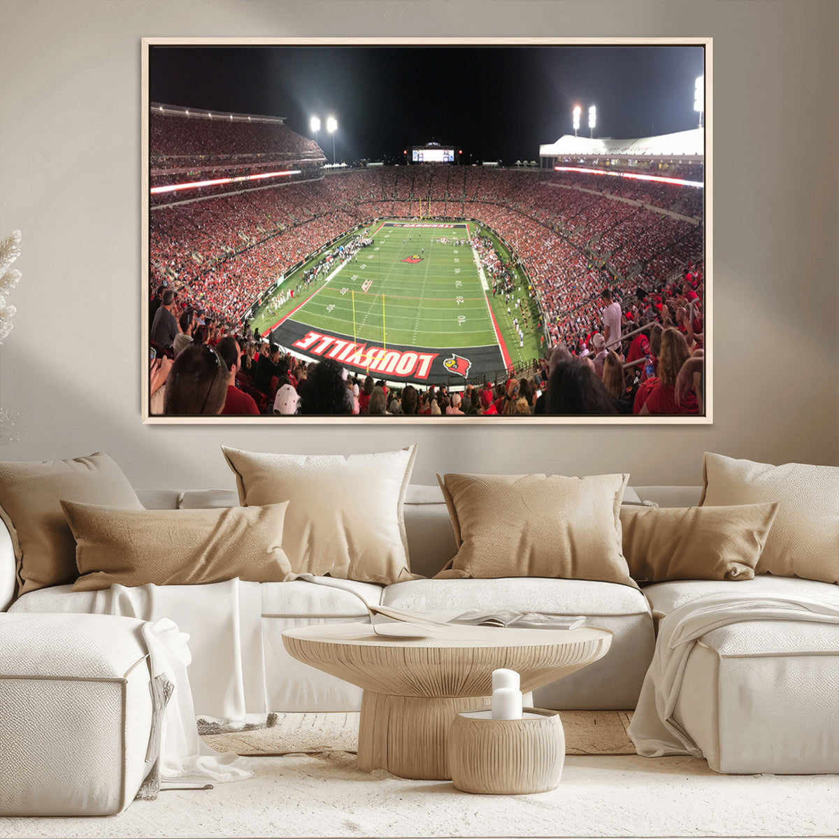 University of Louisville Cardinals Football Team Print -