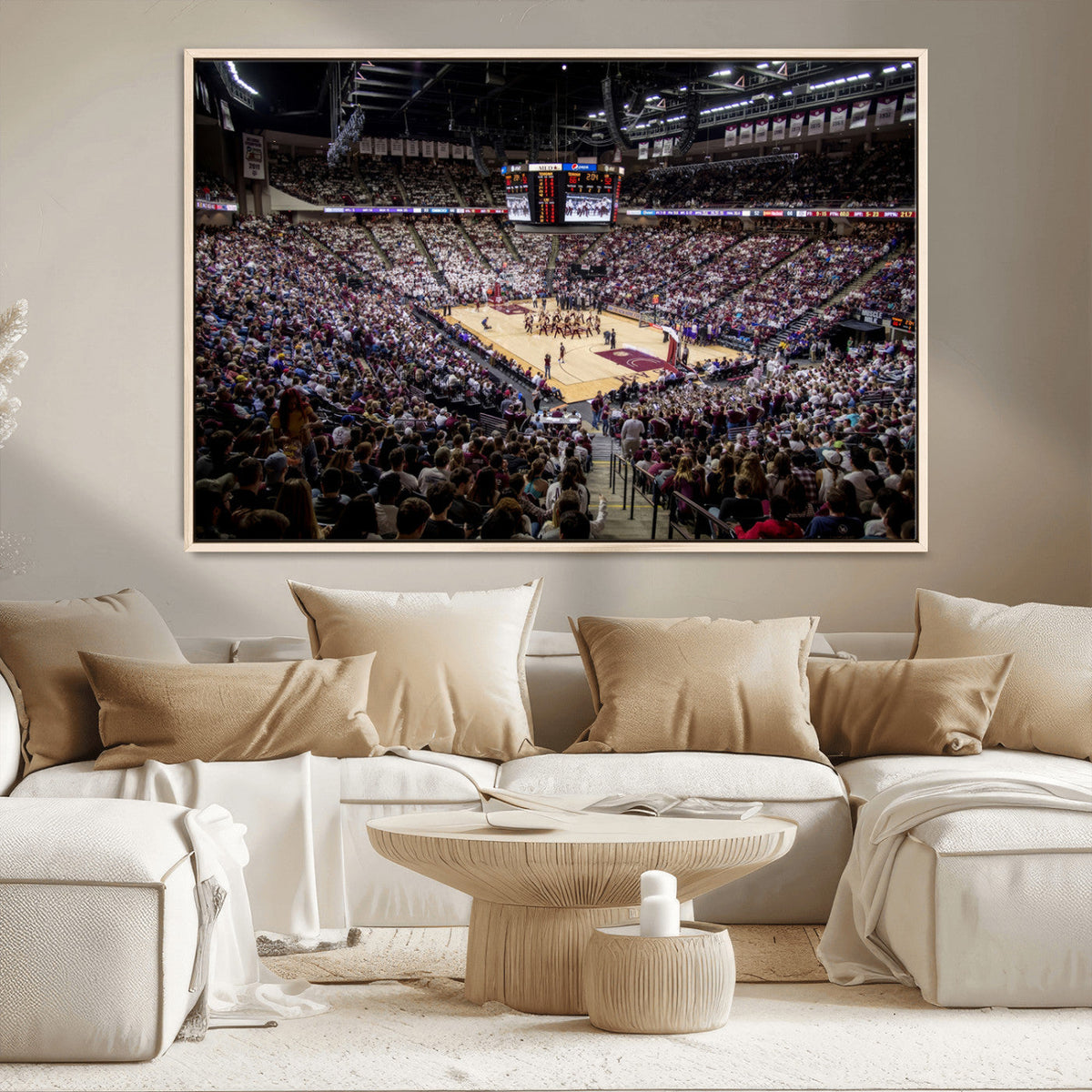 University of Nebraska Cornhuskers Basketball Team Print -