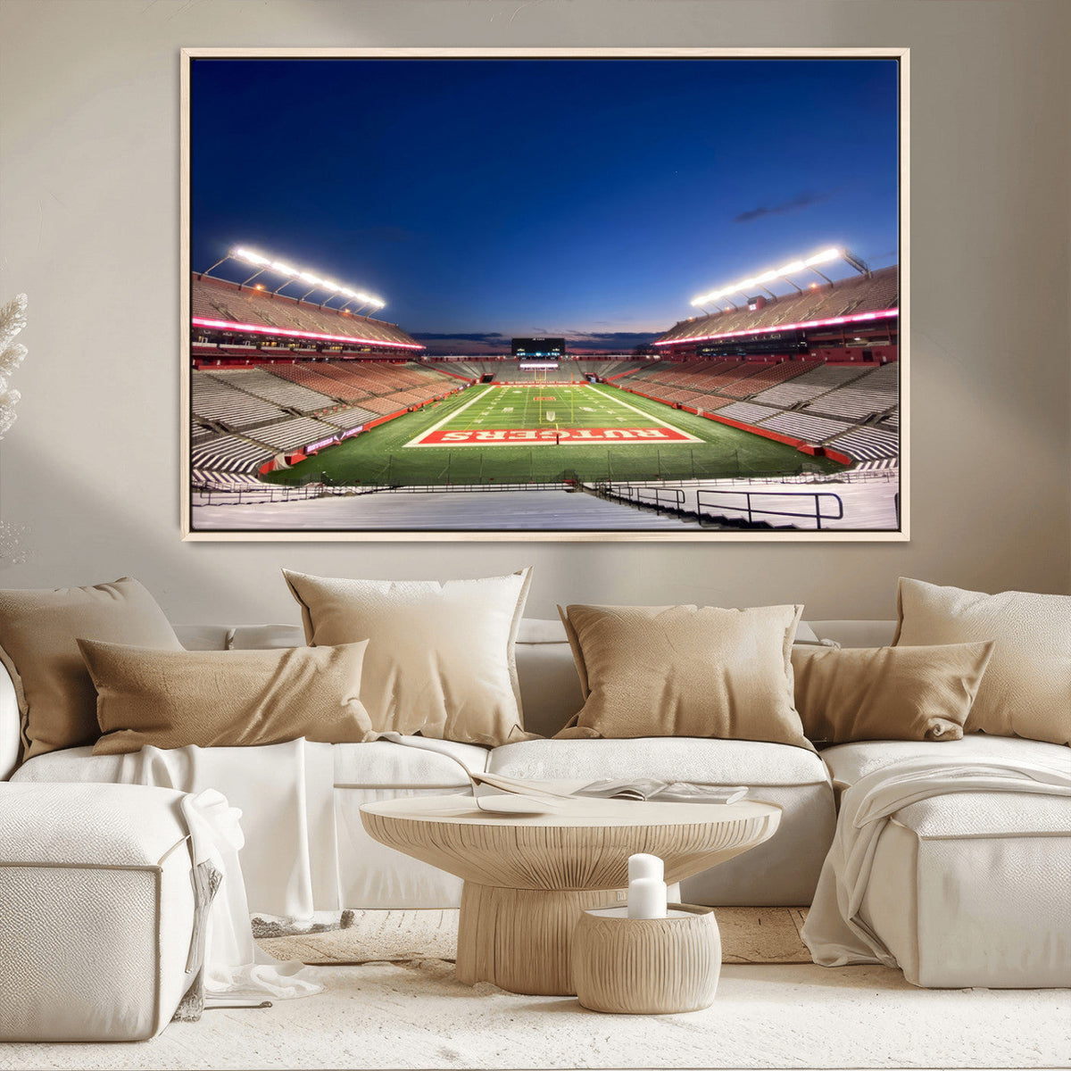 Rutgers Scarlet Knights Football Team Print - Piscataway SHI
