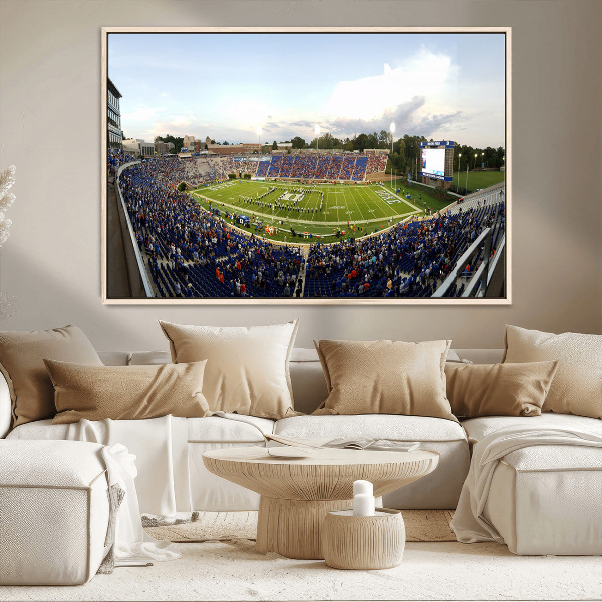The Duke University Blue Devils Football Team Print - Durham