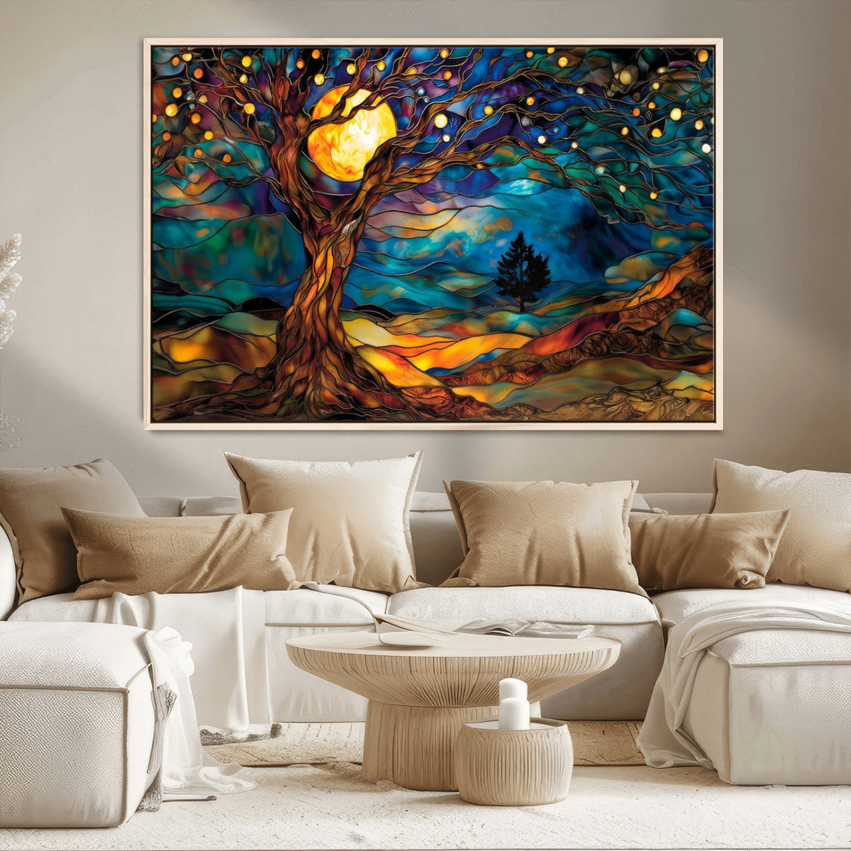 Tree of Life Wall Art - Yggdrasil Tree of Life Canvas Print