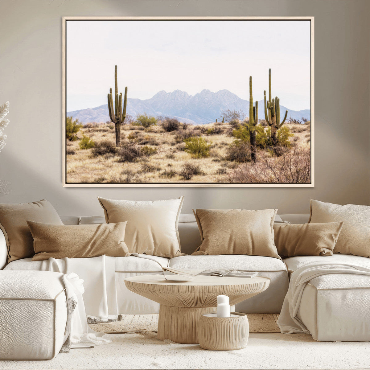 Arizona Desert Wall Art Print | Arizona Desert Canvas Print