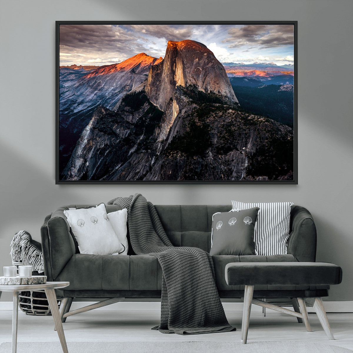 Half Dome Yosemite Wall Art – Majestic Mountain Landscape