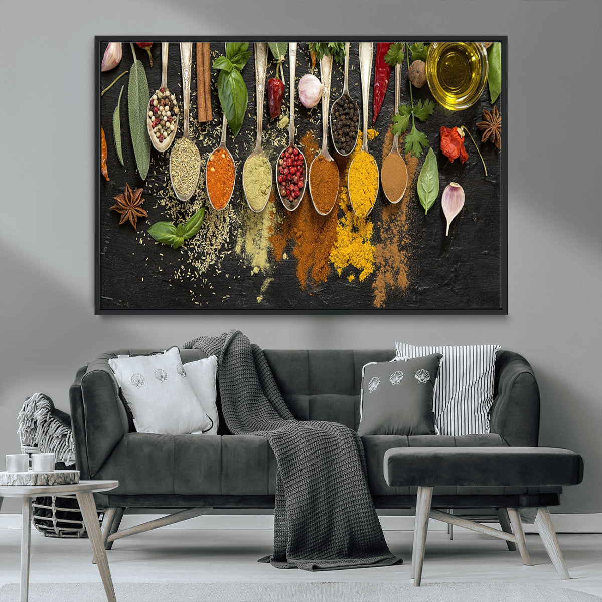Spices Wall Art Canvas Print