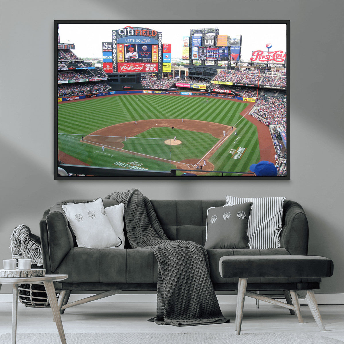 New York Mets Baseball Team Print - Citi Field Baseball