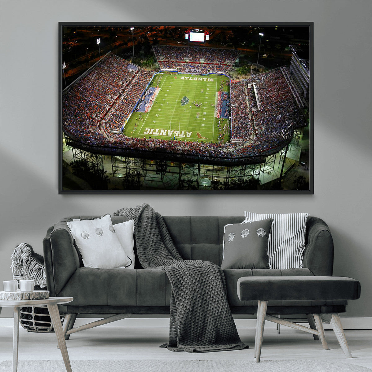 Florida Atlantic University Owls Football Team Print - Boca