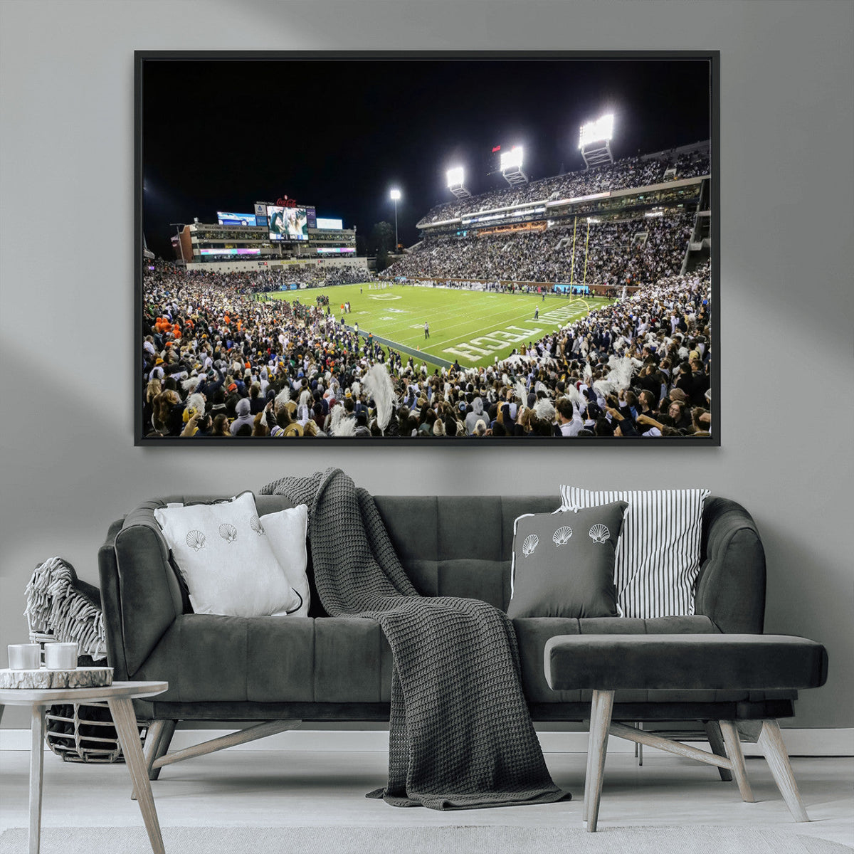 Georgia Tech Yellow Jackets Football Team Print - Atlanta