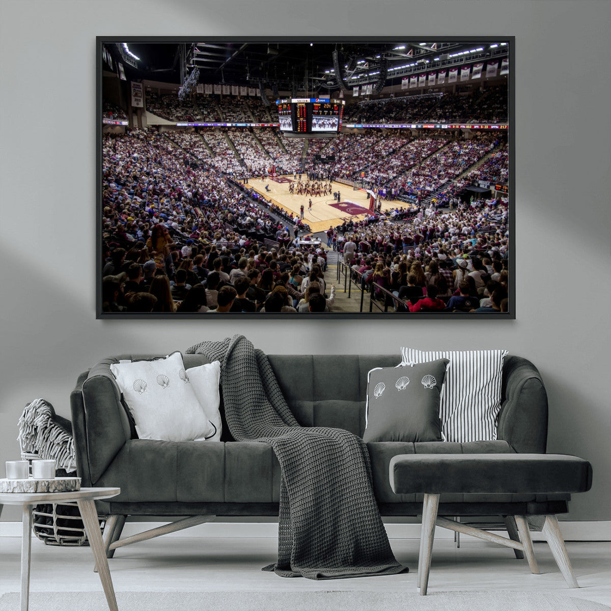 University of Nebraska Cornhuskers Basketball Team Print -