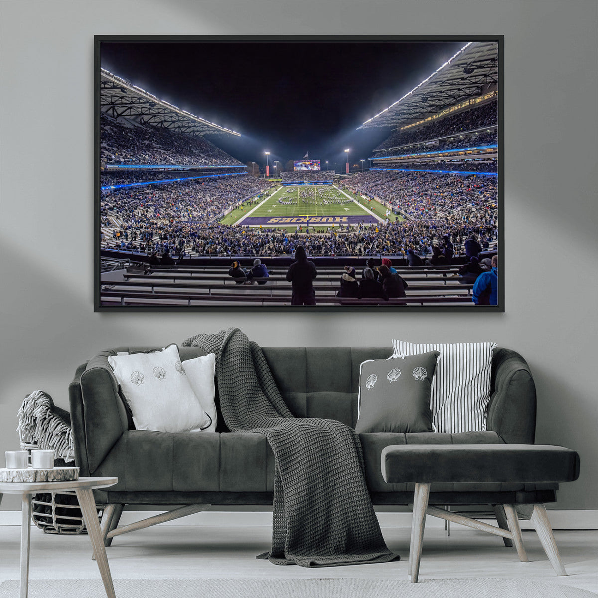 The University of Washington Huskies Football Team Print -