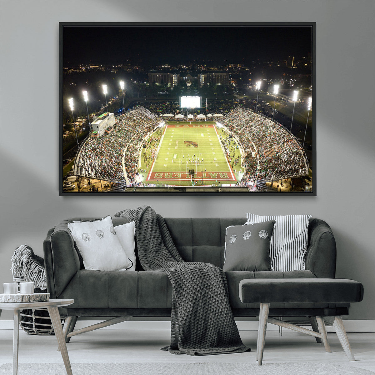 Florida A&M Rattlers Football Team Print - Tallahassee Bragg
