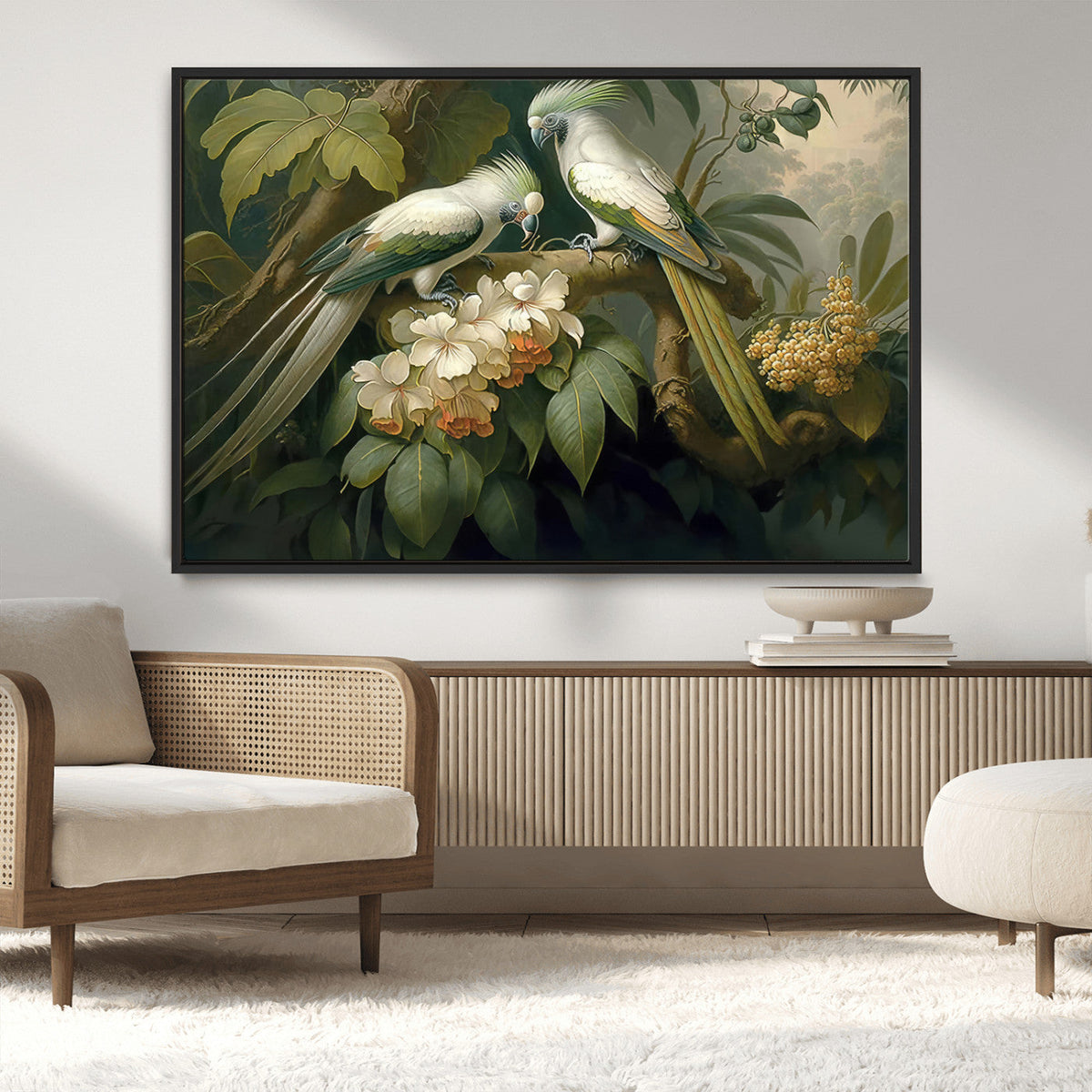 Tropical Paradise Print Wall Art Stunning Artwork of a