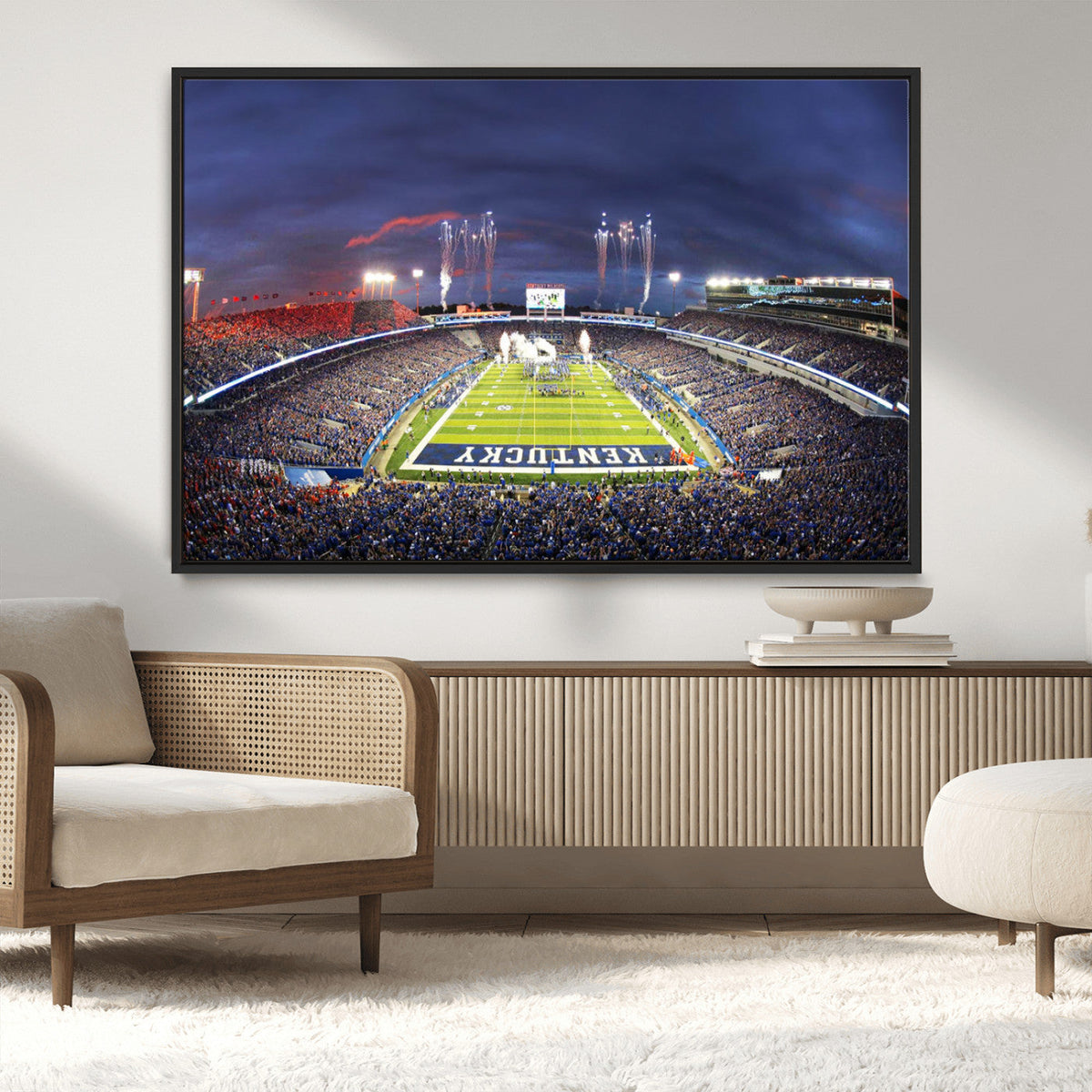 Kroger Field Canvas Wall Art - Kentucky Stadium Wall Art