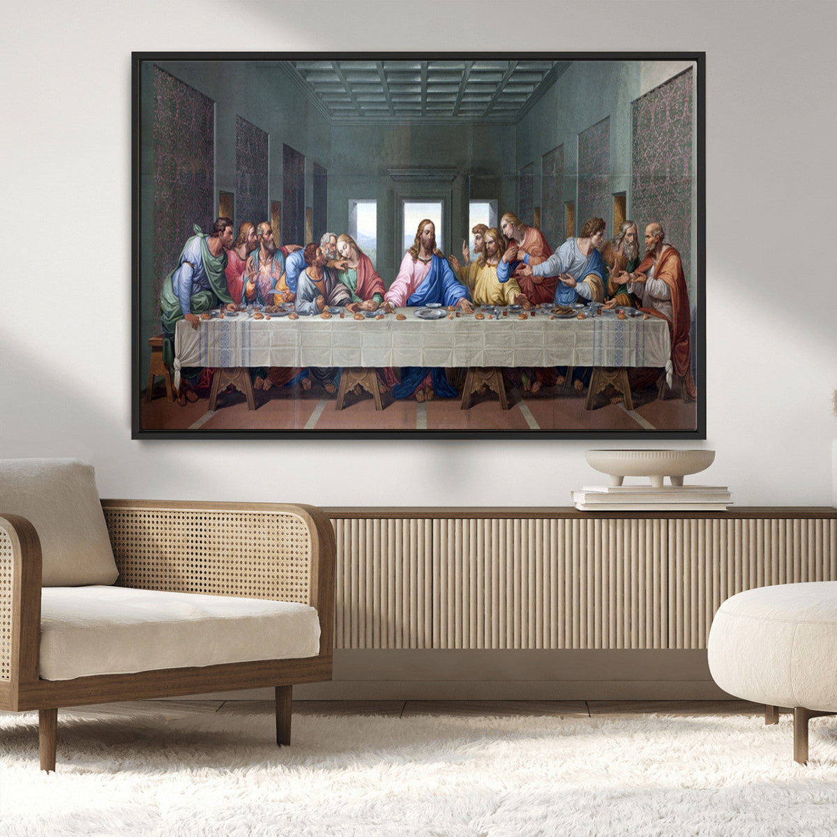 The Last Supper Multi Panel Canvas Wall Art