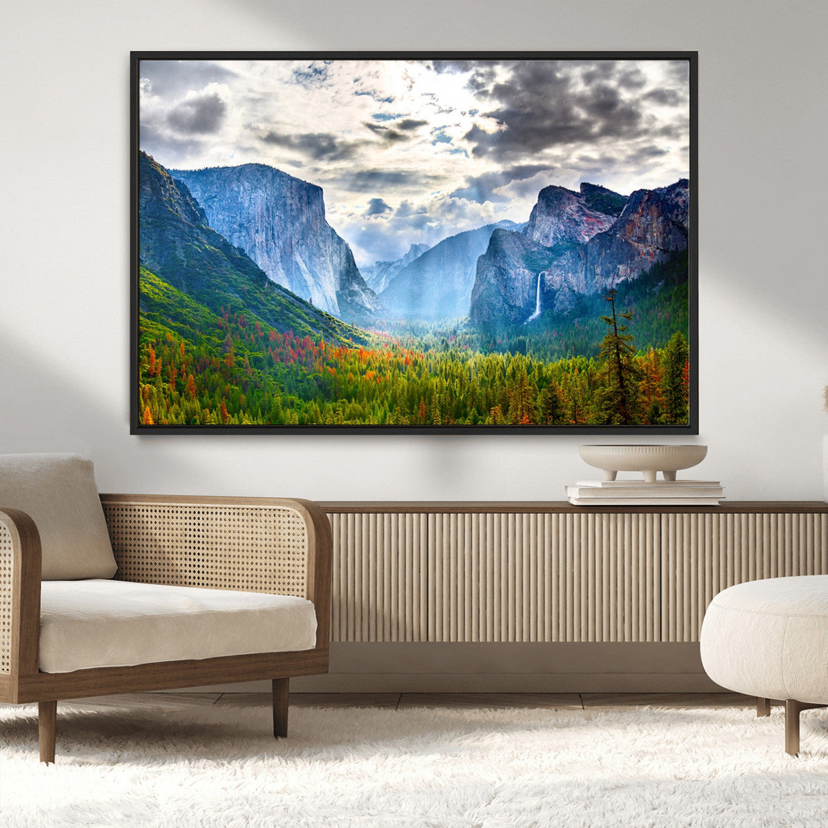 Yosemite National Park El Capitan Landscape Wall Art,