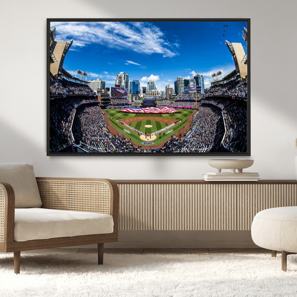 San Diego Padres Baseball Team Print - Petco Park Stadium