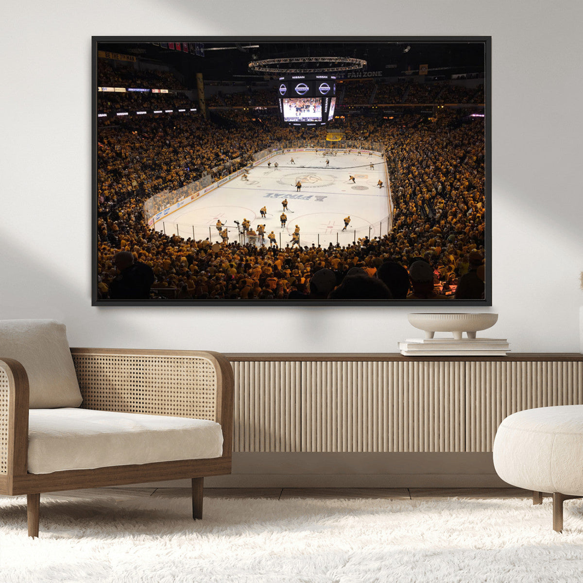 Bridgestone Arena - Nashville Predators Hockey Team Print -