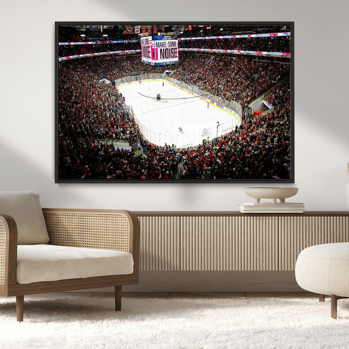 PNC Arena Raleigh North Carolina Hurricanes Hockey Stadium