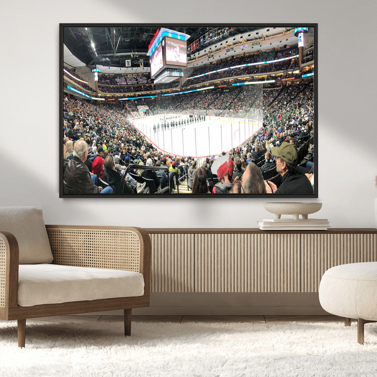 Xcel Energy Center St Paul Minnesota Wild Ice Hockey Stadium