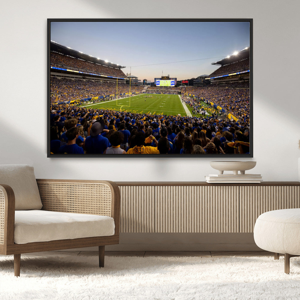 Pittsburgh Panthers Football Team Print - Pittsburgh