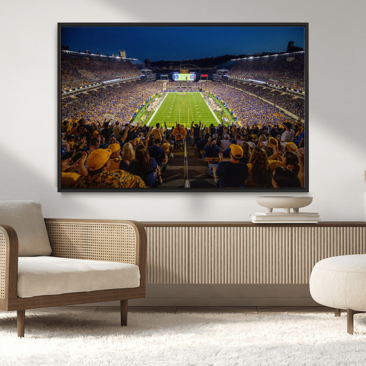 Pittsburgh Panthers Football Team Print - Pittsburgh