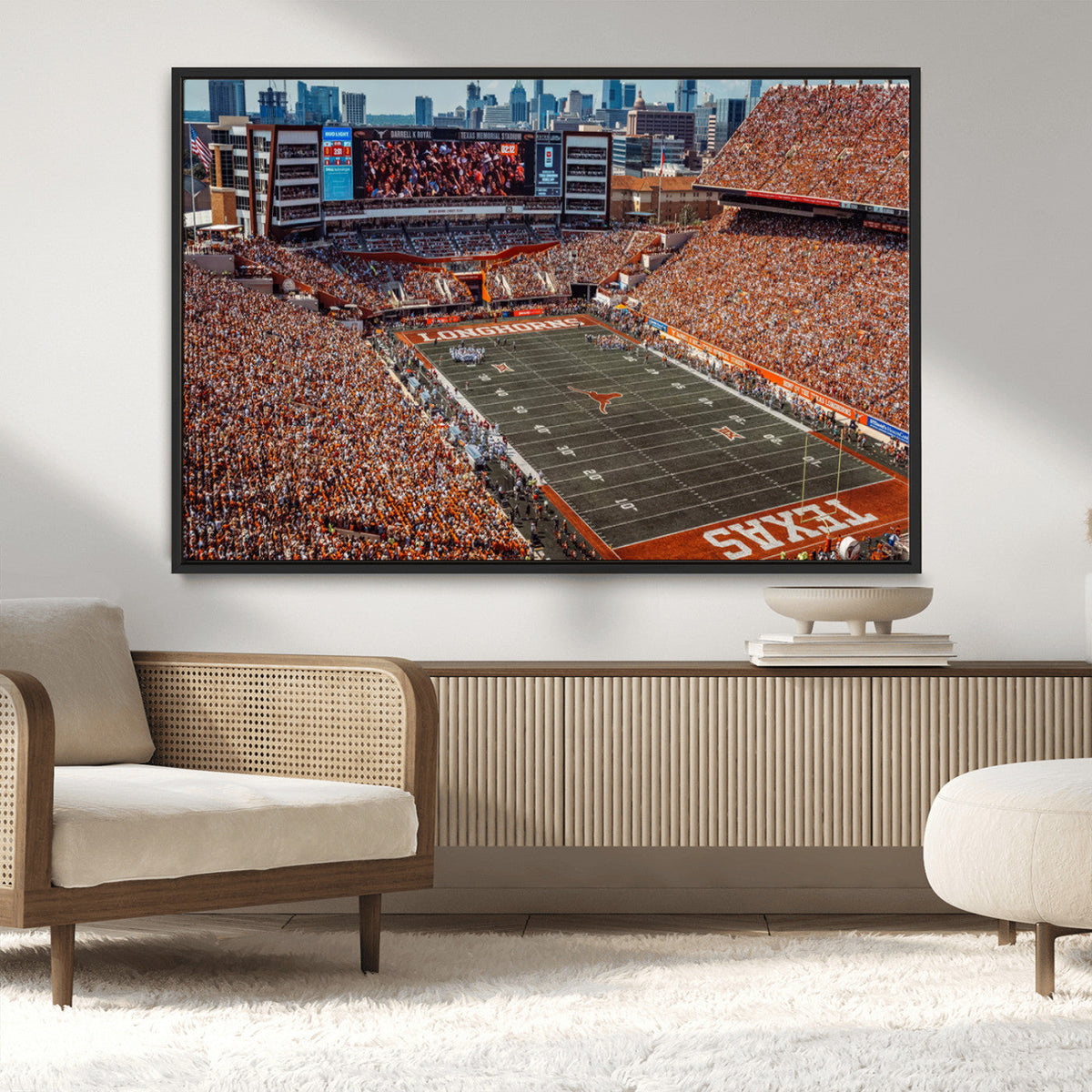 University of Texas Longhorns Football Team Print - Austin