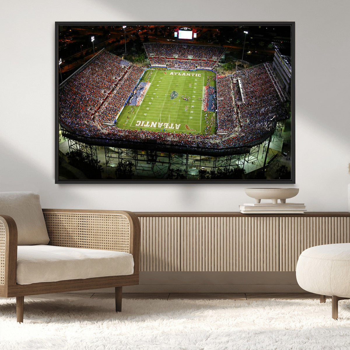 Florida Atlantic University Owls Football Team Print - Boca